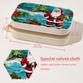 thumbnail image 5 of Claus Beach Velvet Portable Earring Holder with Removable Compartment - Gift-Worthy Jewelry Stand and Travel Organizer with Necklace Holder, 5 of 7