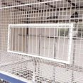 thumbnail image 4 of 16 piezas de barras en T para puerta trampa unidireccional para palomas, puerta metálica para palomas, jaula para pájaros, puerta de entrada para palomas mensajeras., 4 of 7