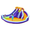 thumbnail image 2 of CocoNut Castles Double Slide Inflatable Water Park with Climbing Wall & Water Cannon, 2 of 7
