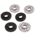 thumbnail image 2 of 18Pcs Lock Nuts Flange for 9523 Nut Inner Outer Kit Angle Grinder Tool 2 Specifications-Toothless, Toothed, 2 of 4