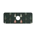 thumbnail image 7 of Yayeee Faucet Mat for Kitchen Sink 14.7" Diatomite Long Splash Guard Pad, Green Christmas Trees, 7 of 7