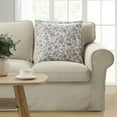 thumbnail image 2 of Home Decor Collection 20" x 20" White Vintage Botanical Floral Cotton Decorative Pillow, 2 of 5