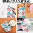 thumbnail image 7 of GZHJMY Elephant Kitchen Dish Towel Set of 1, Super Absorbent Soft Drying Cloth Tea Bar Towels, 28"x 18", 7 of 7