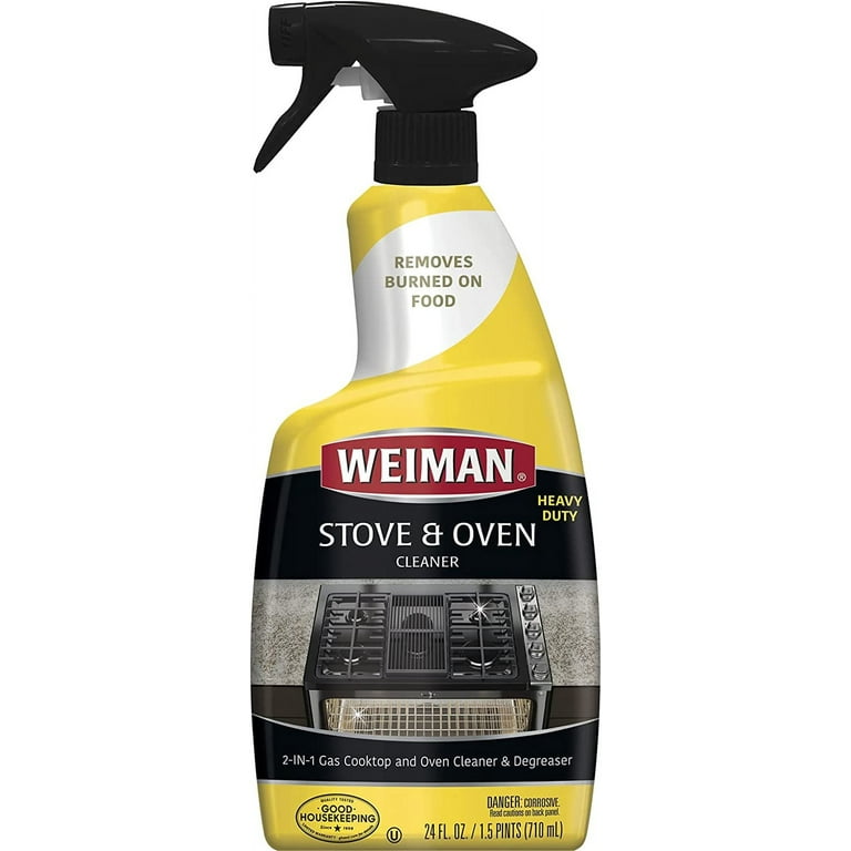 Stove Oven Cook Top Cleaner 22 Oz Daily Use Weiman Clean Spray 3 Pack