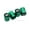 Green, variant on Hex Alfa Romeo Logo Emblem Car Wheels Tire Air Valve Caps Stem Dust Cover Sport