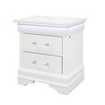 thumbnail image 4 of Global Furniture USA Charlie Nightstand White LED 1 Pack, 4 of 7