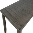 thumbnail image 3 of Benjara BM224617 Wooden Dining Table with 18 in. Expandable Leaf & Plank Style Top, Gray, 3 of 3
