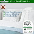 thumbnail image 3 of Bed Bug Killer Spray 24 oz - University Tested 100% Kill Rate Natural Non Toxic, Stain & Scent Free Bedbugs Mites On Blankets, Furniture, Clothing Child Pet Safe, 3 of 3