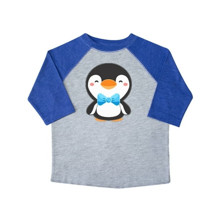 

Inktastic Cute Penguin with Blue Bow Tie Gift Toddler Boy or Toddler Girl T-Shirt