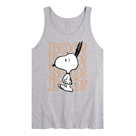 Peanuts - Boo Snoopy Scared - Men's Jersey Tank Top