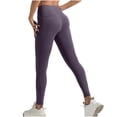 thumbnail image 5 of High Waisted Yoga Pants Women Stretchy Straight Leg Butt Lifting Yoga Tights Tummy Control Comfy Soft Workout Slacks, 5 of 6