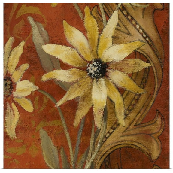 Great BIG Canvas | "Honeyed Square II" Art Print - 24x24