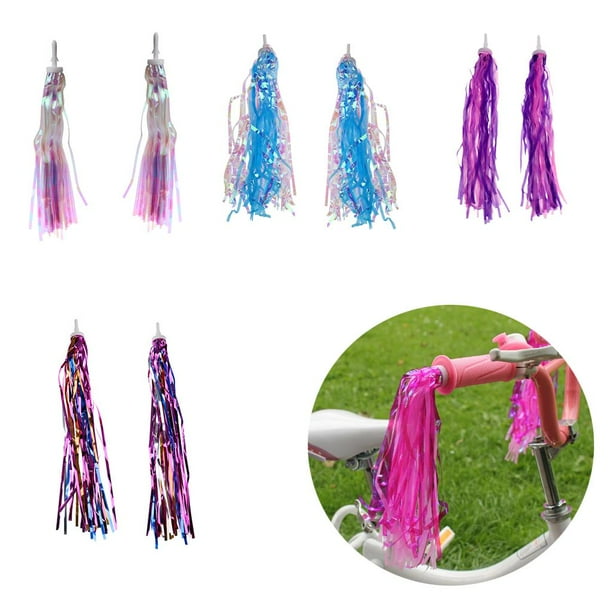 Kids Handlebar Streamers Girls Childrens Bike Streamers Tricycle Walmart