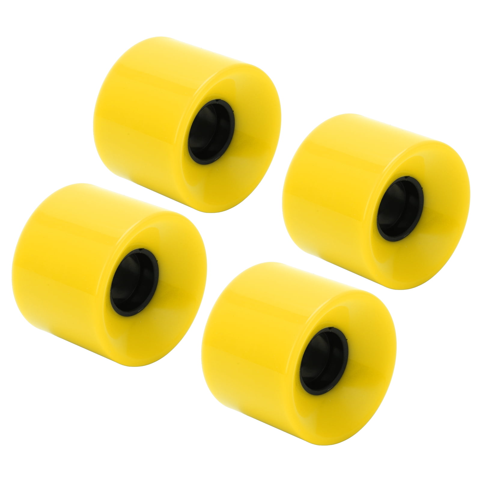 60mm 78A Skateboard Wheels - 4 Pack High Elasticity PU Wheels For Beginners