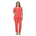 thumbnail image 2 of Monarch Uniforms Scrub Sets in Regular and Petite Stretchy Scrubs for Women Set of Scrub Top and Scrub pants, 2 of 2