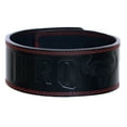 thumbnail image 7 of IBRO Powerlifting Lever Gym Belt ? Power 10MM Extreme Heavy Duty Genuine Cowhide Leather Belts - Squats Deadlifts Bodybuilding Weight Lifting IPF Power Lifting Strongman for Men 10mm Black Red L, 7 of 7