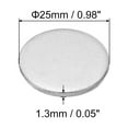 thumbnail image 2 of 25mm Steel Disc, 40Pcs Round Metal Stamping Blanks Tags Circle Stainless Steel Strike Plate DIY, 2 of 7