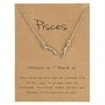 thumbnail image 5 of Zodiac Sign Necklace in Gold and Silver for Women and Men  - 12 Constellation Signs, 5 of 14