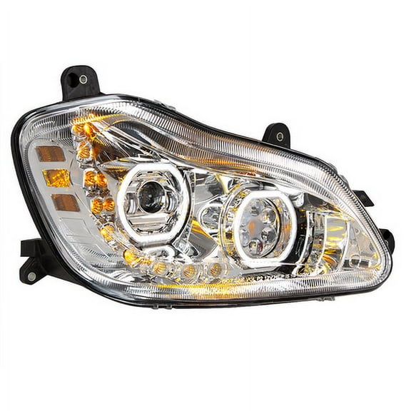 United Pacific 35742 Headlight Assembly   Led, Rh, Chrome Housing, High/Low
