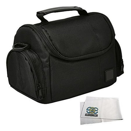 - Medium Soft Padded Digital SLR Camera Travel Case/Bag with Clip-on Detachable and Adjustable Strap for Nikon D3000, D3100, D3200, D3300, D5000, D5100, D5200, D5300 & D5500 DSLR Cameras
