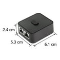 thumbnail image 2 of Gigabit Unmanaged Switch, Network Hub, Compact Design Saves Space for Various Locations, Supports Gigabit 10/100/1000Mbps Speed Automatically Adaptive, True Physical Isolation for, 2 of 6