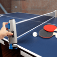 thumbnail image 6 of GSE Games & Sports Expert Adjustable Retractable Ping Pong Net & Post. Anywhere Portable Table Tennis Net & Clamps Grey, 6 of 7