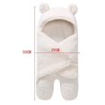 thumbnail image 4 of Bebé Swaddle Recién Nacido - Manta De Bebé Manta Swaddle Para Bebés Bebés Recién Nacidos Bebé Unisex 0-3 Meses, 4 of 5
