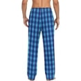 thumbnail image 2 of Top-kevin Plaid Pajama Pants for Men Pajama Bottoms Sleep Lounge PJ Pants, 2 of 13
