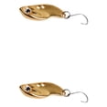 thumbnail image 3 of Toystoory Kit de cucharas de trucha Señuelo de pesca Crankbait Cebos Carpa de agua salada Swimbait Oro 3g 2Conjunto, 3 of 6