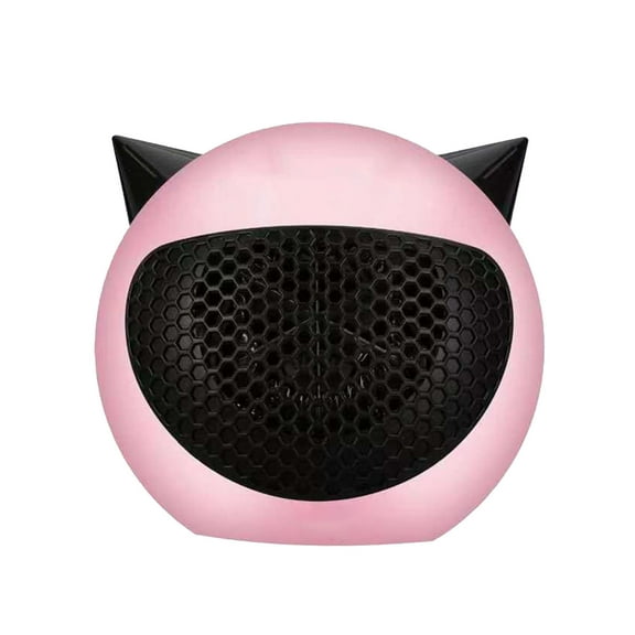 EUDIDV Portable Room Heater Household Desktop Heater , Hot Heater, Cartoons Warmer, Super Wind Speeds, 600W Overheat Protection, Suitable For Home Office, Bedroom,Gift Choice Electric Heater