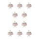 thumbnail image 2 of Mantel Toystoory elegante flor rosa 100 Cm, 2 of 6