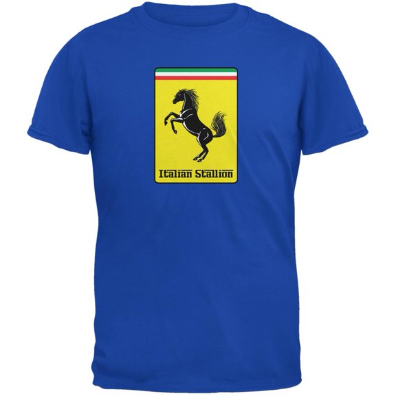 Italian Stallion Royal Adult T-Shirt - Large