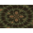 thumbnail image 1 of Ahgly Company Machine Washable Indoor Rectangle Transitional Midnight Gray Area Rugs, 2' x 3', 1 of 7