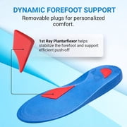 Vasyli Blue Full Length Orthotic, Large