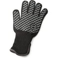 thumbnail image 1 of 76440 Professional High Temperature Heat Deluxe Grill Glove Temp, Small/Medium, Grey, 1 of 4