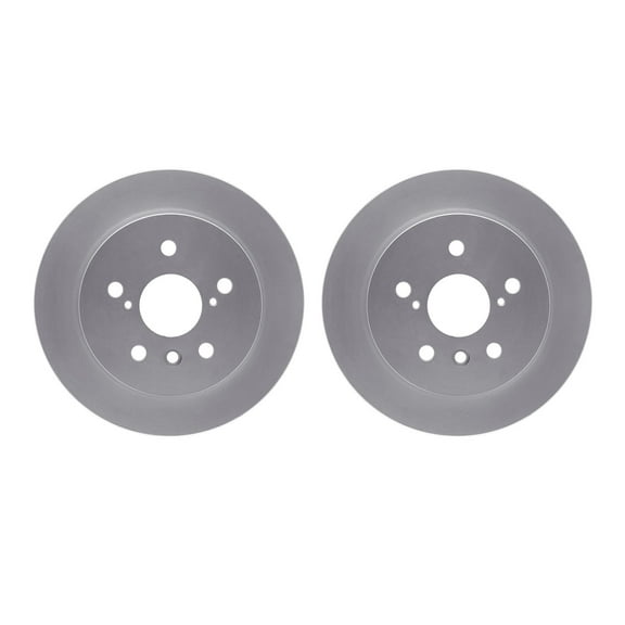 Dynamic Friction Company Rear Geospec Brake Rotors 4002-76061