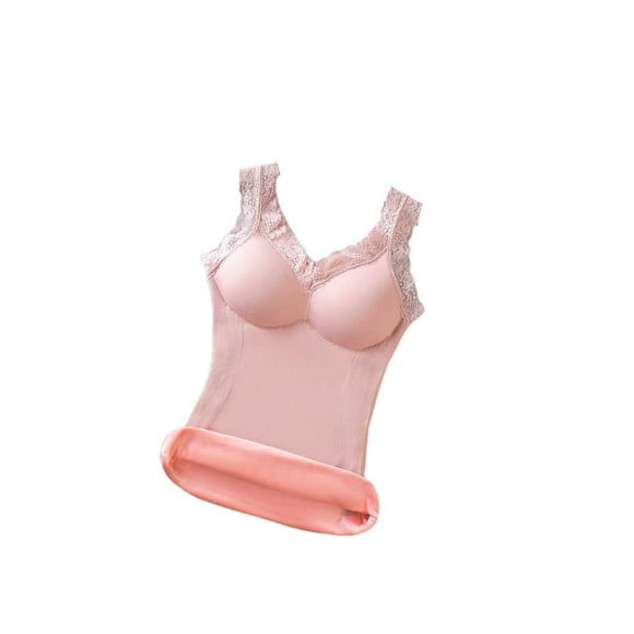 Minnieouse Chaleco térmico, lencería térmica, ropa de invierno, forma del cuerpo, lavable, mantiene el calor, accesorios para mujer, ropa Type5 NO5