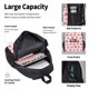 thumbnail image 4 of Disketp Pink Hearts1 Mochila Estampada de Gran Capacidad con Lonchera y Estuche, Set de 3 Piezas para Estudiantes, 4 of 7