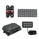 thumbnail image 5 of Sistema De Relé De Control De Circuito ANGGREK IP65 Impermeable RGB Control De Luz Kit De Panel De Interruptor De 8 Bandas Acabado Negro Mate 12 V-24 V CC, 5 of 8