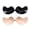 black-skin, variant on Invisible Bras for Women,Backless Adhesive Strapless Push Up Stick On for Dresses,2 Pair