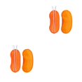 thumbnail image 2 of Ruiboury Eye Cover ple Small Polyester Portable Blindfold Multi-functional Outdoor Convenient Helpful Eye Sleeping Covers Orange 2Set, 2 of 6