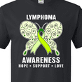 thumbnail image 4 of Inktastic Lymphoma Awareness Hope Support and Love T-Shirt, 4 of 5