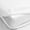 White, variant on RMS King Size Zipper Fitted Sheet - 12 Inch Deep Pocket, Hotel Quality 120 GSM Brushed Microfiber, Soft Wrinkle-Free, Shrinkage and Fade Resistant, White Color Zipper Fitted Sheet