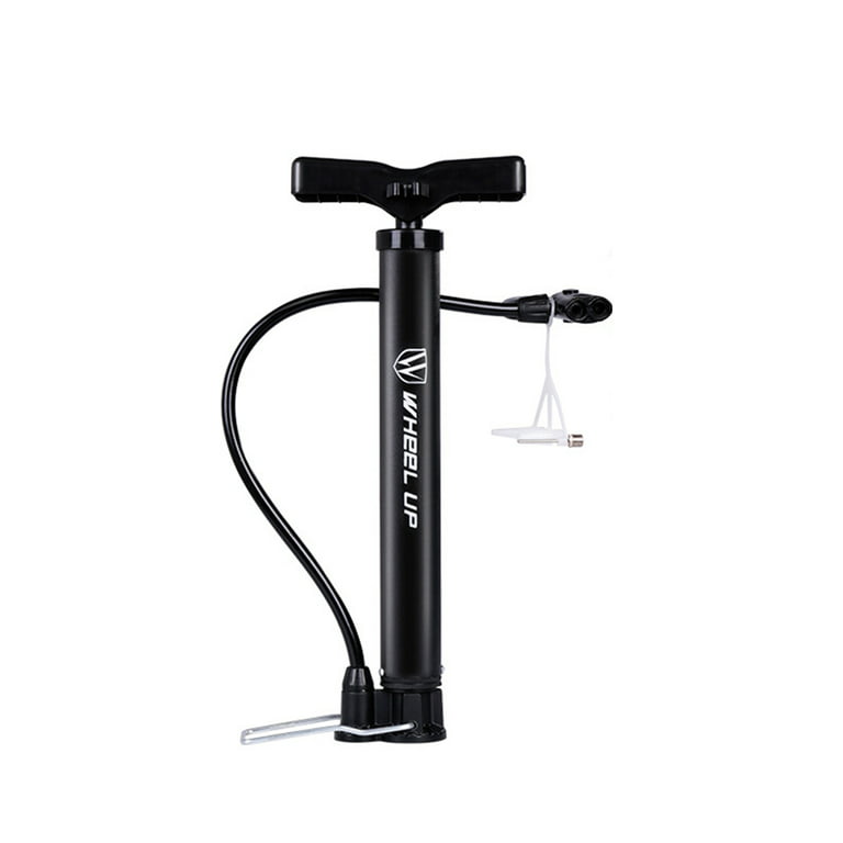 West Biking Bicycle Pump with Schrader and Woods Valve 120 Psi Portable  Foot Air Pump