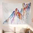 thumbnail image 2 of Tapiz de microtela Sexy Beauty con líneas fluidas, 150 x 130 cm, 2 of 3