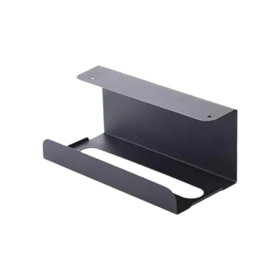 Under Cabinet Paper Towel Holder Dispenser Over The Door Rack No Drilling Kitchen Bathroom Storage Organizer Mounted Space