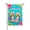 Color 8, variant on AMHNF Welcome Flamingo Tropical Flowers Garden Flag For Home Outdoor Garden Yard Decor 12x18 inch