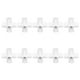 thumbnail image 2 of Accesorios de tubería de 6 vías estabilidad 10PCS Conector de esquina de PVC multifuncional Fácil de conectar Diámetro interior de 25 mm para carpa exterior para muebles para ANGGREK Otros, 2 of 8