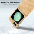 thumbnail image 4 of SaniMore for Samsung Z Flip 5 Case, Slim Fit Cover with Hinge Protection & Lens Protector Compatible with Samsung Galaxy Z Flip 5 2023, Softpeach, 4 of 7