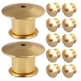 thumbnail image 1 of LEEYNEER pin keeper 32Pcs Locking Pin Backs Pin Badge Backs Replacement Brooch Pin Keepers for Bag Hat, 1 of 10